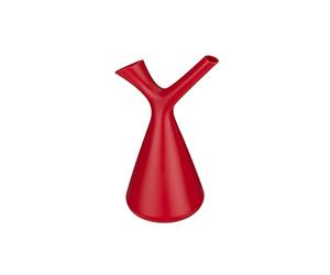 Plunge 1.7 Litre Stylish Plastic Watering Can - for Indoor Plants, Flowers & Herbs (Red)