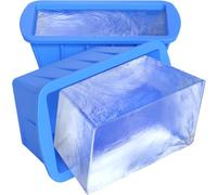 Plunge Lab Extra Large Ice Block Mold, 2-Pack, 8lb Ice Block, Ice Maker for Cold Plunge or Coolers, Reusable Steel Reinforced Silicone Molds, Big Ice Cube Molds, Ice Bath Chiller, Ice Tray
