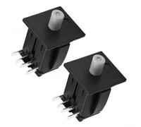 Plunger Safety Switch, 1-Pack, Lawn Mower Replacement Part, Prevents Accidental Starts, Heavy-Duty Construction, for Residential & Commercial Use(2pcs)