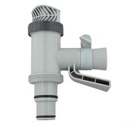 Plunger Valve for Intex Pools 1.5in Hose Replacement Part(1pc) | Precise water flow control, for durable plastic build, fits 1.5in hoses, includes mounting bracket, easy maintenance
