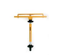 PLUNUM Tile Supporter for Tiling & Renovations -Aluminum Tool Kit Home Remodeling Construction, Installation of Ceramic Stone Porcelain Tiles Above Niches Windows Shower Doors, Yellow, Black, M