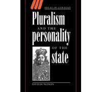 Pluralism and the Personality of the State