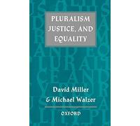 Pluralism, Justice, and Equality. Miller New 9780198280088 Fast Free Shipping<|