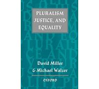Pluralism, Justice, and Equality - 9780198280088