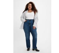 Plus 724 High Rise Straight Jeans Blue Wave Dark