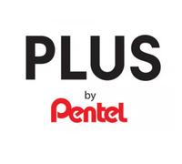 Plus By Pentel Staple Free Desk Stapler 10 Sheets Black