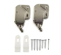 Plus Cupboard Doors - Abs Flame-Retardant Cabinet Lock for Easy Latch Touch Mini Automatic Spring Cycle for Push-to-Open Rebound Position 50000 Doors Life for Kitchen Bedroom Loft Catch