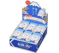 Plus ER100AIF Japanese Air in Mt. Fuji Erasers (Pack of 12)