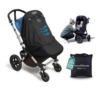 SnoozeShade Plus Extra Pushchair Sun Shade, Stroller and Buggy, 97%+ UV