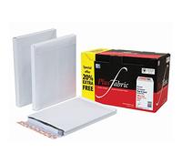 Plus Fabric C4 White Peel and Seal Gusset Envelopes C26766
