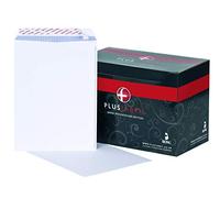 Plus Fabric C4 Envelope Pocket Peel and Seal 120gsm White (Pack of 250) K26739