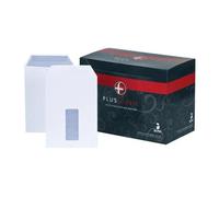 Plus Fabric C5 Envelopes Window Self Seal 120gsm White (Pack of 500) C26870