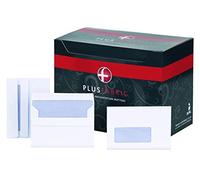 Plus Fabric C6 White Wallet Self Seal Envelope, 120 gsm, Pack of 500