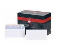Plus Fabric DL Envelopes Wallet Peel and Seal 120gsm White (Pack of 500) E27370