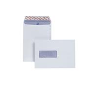 Plus Fabric C5 Prestige White 120gsm Window P&S Powertac Pocket Box of 500 Envelopes