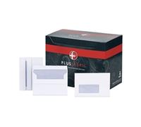 Plus Fabric Envelopes Wallet 110gsm C6 White [Pack 500] - F22670