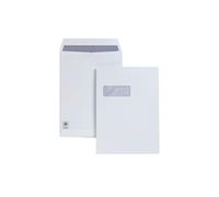 Plus Fabric C4 Prestige White 120gsm Window Self Seal Pocket Box of 250 Envelopes