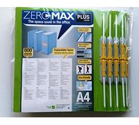 Plus Japan FL-021SSW-GR Zero Max Expandable File - Green (Pack of 10)