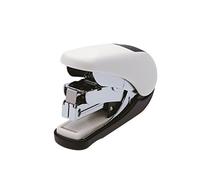 PLUS Japan, Flat Clinch Power Assist Stapler Mini in White, 1 Piece Pack (1x 1 Flat Clinch)