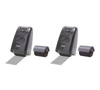Plus Japan Guard-Your-ID Camouflage Self Inking Roller Stamp & Refill Pack, Assorted Colour (Pack of 2)
