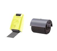 Plus Japan Guard-Your-ID Camouflage Self Inking Roller Stamp & Refill Pack, Yellow