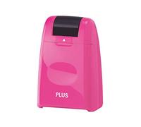 PLUS Japan IS-500CM "Guard-Your-ID Camouflage" Roller Stamp - Pink