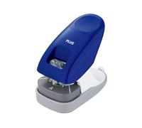 Plus Vision Staple-Free Stapler Desktop Model 10-Sheet Capacity Blue 1 piece