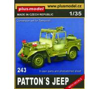 Plus Model 243 - 1:35 Detail Sets Patton's Jeep For Tamiya Kit