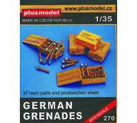 Plus Model 270 - 1:35 Resin Kit German Hand Grenades I