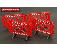 Plus Model 591 - 1/35 Plastic Barriers - New