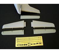 Plus Model AL7012 - 1:72 Resin Kit Tail Surfaces for C123 Provider