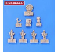 Plus Model AL7074 - 1/72 Bomb and Gun Sights for B-29 Superfortress - New