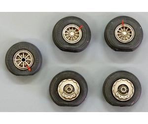 Plus Model PMAL7030 1:72 Wheels for Douglas DC-6/C-118