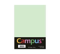 Plus Office Bright Green A4 Coloured Paper 80gsm 210 x 297mm A4 Soft Paper Ideal for Bookbinding, Office, Drawing and Crafts
