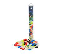 Plus Plus 100 PCS Glow Colour Mix
