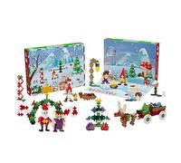 Plus Plus - 2024 Advent Calendar with 25 Surprise Gifts, Contains 600 Pieces - Building Set - Girls, Boys Ages 5+