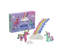 Plus-Plus 3908 Ingenious Construction Toy, Learn to Build, Unicorns, Creative Building Blocks, 275 Pieces