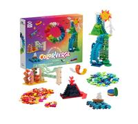 PLUS PLUS 3972 Ingenious Construction Toy, Learn to Build Colorverse Superset, Creative Building Blocks, Building Block Set for Children, 1016 Pieces