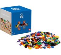 PLUS PLUS 600 Piece Basic Colour Building Blocks Construction Toy Set STEM Toy