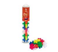 Plus-Plus 9603286 Geniales Konstruktionsspielzeug, Tube Big Neon, Bausteine-Set,