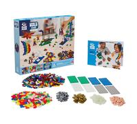 Plus-Plus 9603811 Mini Geniales Konstruktionsspielzeug, Learn to Build Super Bausteine-Set, 1200 Teile, bunt