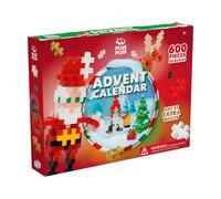Plus Plus Advent Calendar | Advent Calendar | Buildings for Children 5 Years and Older | Buildings for Girls or Boys | 600 Pieces
