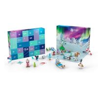 PLUS PLUS - Advent Calendar with 25 Surprises - Building Game for Children - Creative Christmas Adventure with Instructions - Approximately 600 Pieces - for Girls and Boys from 5 Years