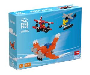 Plus-Plus Airplanes and Helicopters Building Set