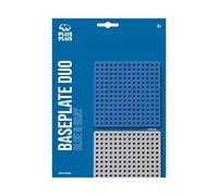 PLUS PLUS Baseplate Duo Gray & Blue