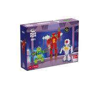 Plus-Plus 9603828 Ingenious Construction Toy, Basic, Robot, Building Blocks Set, 170 Pieces, Large