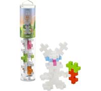PLUS PLUS Building Blocks - 15 Large Durable Pieces for Bunny Build, Great Easter Gifts - Kids Construction Toys, Learning Resources and STEM Play - Toys For 1 Year Old Boys and Girls, Bunny