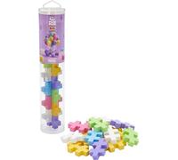 PLUS PLUS BIG Building Blocks Toy - 15 Large Durable Stacking Pieces, Kids Construction Toys & Preschool Learning Resources, Play for Home or Travel, Toddler Toys for Ages 1-5 yrs, Pastel Tube