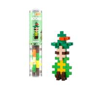 PLUS PLUS BIG Moomin Building Blocks Toy - 15 Large Durable Stacking Pieces - Kids Construction Toys & Preschool Learning Resources for Home or Travel, Toddler Toys for Ages 1-5 yrs, Snufkin