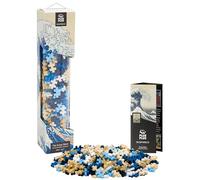 PLUS PLUS Building Art Set - 350pc Hokusai's the Great Wave - Unique Wall Art, Home Decor, For Adults and Children Ages 5+, STEM Learning Resources
